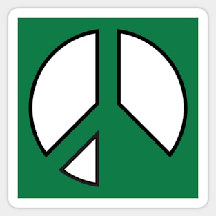 the missing peace Sticker